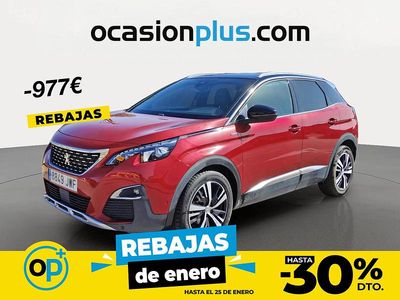 Rojo Usado 2017 Peugeot 3008 GT-line SUV | 12.213 € (Precio justo)
