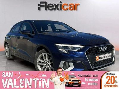 Usado Audi A3 110 CV (80 kW) 2021 Azul Berlina
