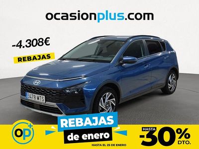 Azul Usado 2024 Hyundai Bayon SUV | 18.350 € (Precio justo)