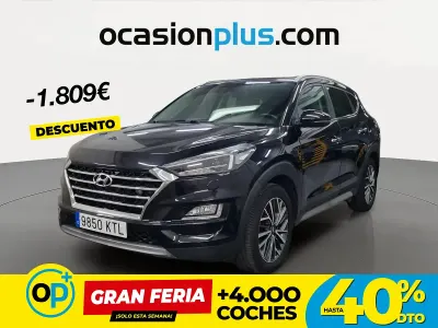 Usado Hyundai Tucson 136 CV (100 kW) 2019 Negro SUV