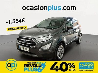 Usado Ford Ecosport Titanium 125 CV (91 kW) 2019 Gris SUV