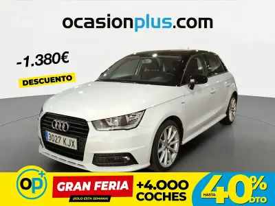Usado Audi A1 S-Line 90 CV (66 kW) 2018 Blanco