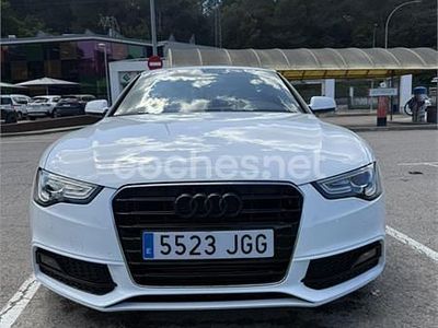Usado Audi A5 Sportback Advanced 150 CV (110 kW) 2015 Blanco Utilitario