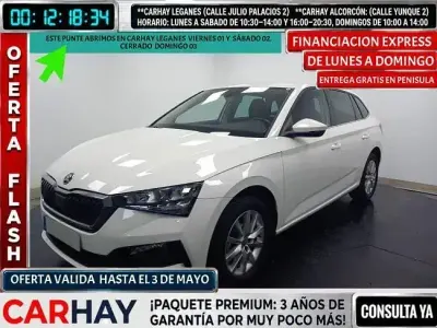 Usado Skoda Scala Ambition 95 HP (69 kW) 2022 Branco Citadino