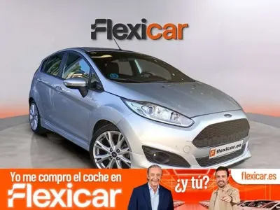 Usado Ford Fiesta ST-Line 101 CV (74 kW) 2017 Gris Utilitario