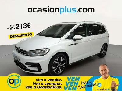 Usado VW Touran Sportline 150 CV (110 kW) 2019 Blanco Monovolumen