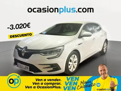 Usado Renault Mégane II Intens 115 CV (84 kW) 2021 Blanco Berlina
