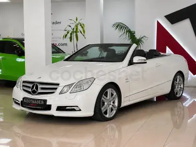 Usado Mercedes E350 Avantgarde 231 CV (169 kW) 2011 Blanco Descapotable