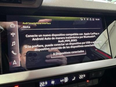 Usado Audi A3 S-Line 116 CV (85 kW) 2022 Rojo Berlina