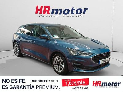 Usado Ford Focus Trend 120 CV (88 kW) 2022 Azul Berlina