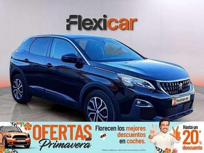 Usado Peugeot 3008 Access 131 CV (96 kW) 2016 Negro Monovolumen