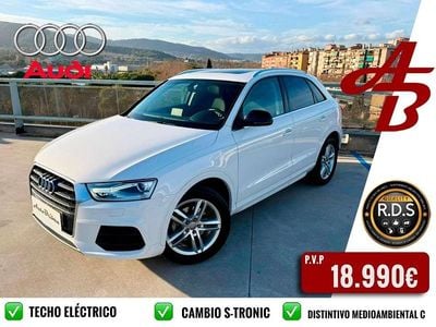 Usado Audi Q3 150 CV (110 kW) 2017 Blanco SUV