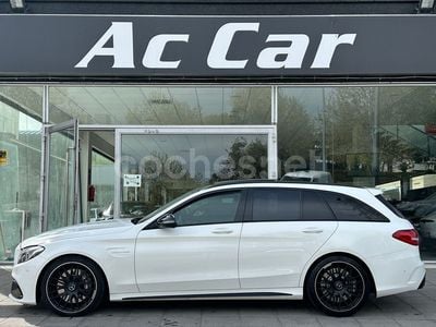 Usado Mercedes C63 AMG 476 CV (350 kW) 2016 Blanco Familiar
