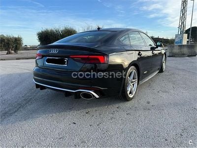 Usado Audi A5 Sportback Sport 150 CV (110 kW) 2018 Negro Utilitario