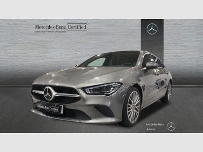 Usado Mercedes CLA200 Shooting Brake 163 CV (119 kW) 2021 Gris montaña Familiar