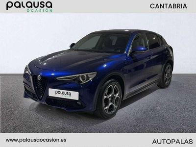 Usado Alfa Romeo Stelvio Sprint 192 CV (141 kW) 2021 Azul SUV