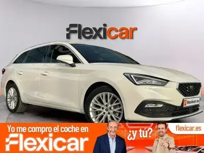 Usado Seat Leon FR 204 CV (150 kW) 2021 Blanco Familiar