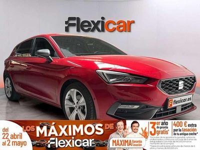 Usado Seat Leon FR 116 CV (85 kW) 2024 Rojo Utilitario