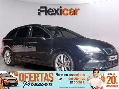 Usado Seat Leon XCELLENCE 150 CV (110 kW) 2018 Negro Berlina