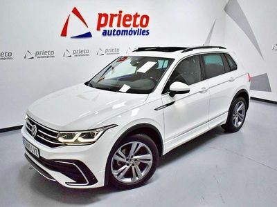 Usado VW Tiguan R-line 150 CV (110 kW) 2022 Blanco SUV