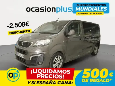 Usado Peugeot Traveller Active 150 CV (110 kW) 2020 Gris Monovolumen