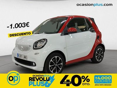 Usado Smart ForTwo Cabrio Passion 71 CV (52 kW) 2016 Blanco Descapotable