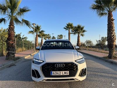 Blanco Usado 2021 Audi Q5 S-Line SUV | 37.000 € (Un poco caro)