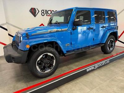 Azul Usado 2014 Jeep Wrangler Unlimited SUV | 39.900 € (Un poco caro)