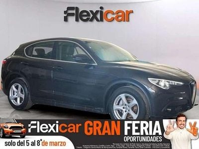 Usado Alfa Romeo Stelvio 179 CV (131 kW) 2017 Negro SUV