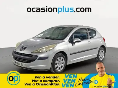 Usado Peugeot 207 90 CV (66 kW) 2007 Gris Utilitario