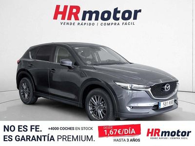 Usado Mazda CX-5 150 CV (110 kW) 2018 Gris SUV