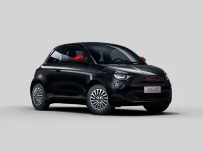 Usado Fiat 500e Red 69 kW (95 CV) 2023 Negro Descapotable