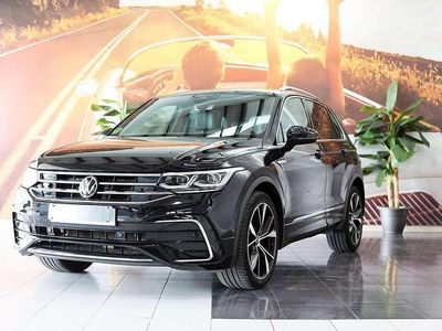 Usado VW Tiguan R-line 190 CV (139 kW) 2022 Negro SUV