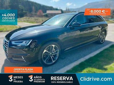 Usado Audi A4 Premium 190 CV (139 kW) 2017 Negro Familiar