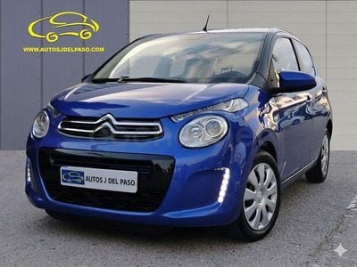 Usado Citroën C1 Shine 72 CV (52 kW) 2021 Azul Utilitario