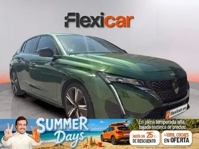 Usado Peugeot 308 GT 180 CV (132 kW) 2022 Verde