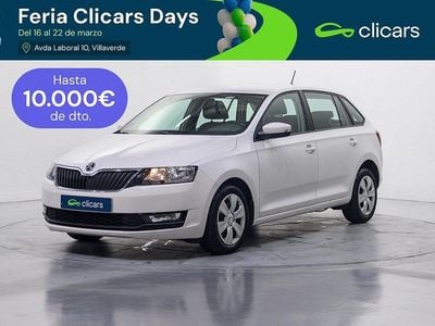 Usado Skoda Rapid Active 90 CV (66 kW) 2017 Blanco Utilitario
