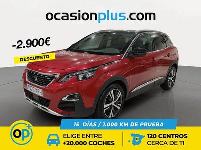 Usado Peugeot 3008 GT-line 180 CV (132 kW) 2018 Rojo SUV