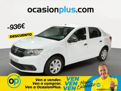 Usado Dacia Logan Ambiance 73 CV (53 kW) 2018 Blanco Berlina