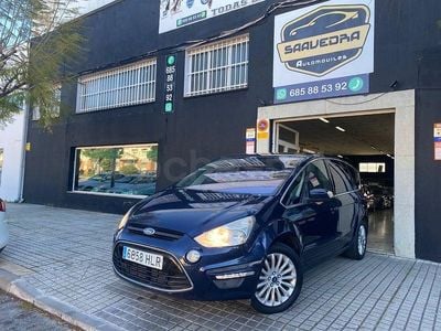 Usado Ford S-MAX Titanium 140 CV (102 kW) 2014 Azul Monovolumen