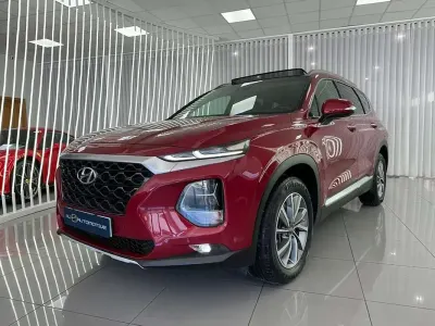 Usado Hyundai Santa Fe 200 CV (147 kW) 2021 Burdeos SUV