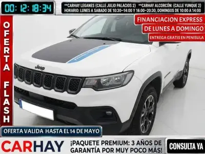 Begagnad Jeep Compass Trailhawk 241 HK (177 kW) 2022 Vit SUV