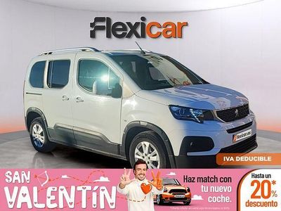 Usado Peugeot Rifter Allure 130 CV (95 kW) 2020 Blanco Monovolumen