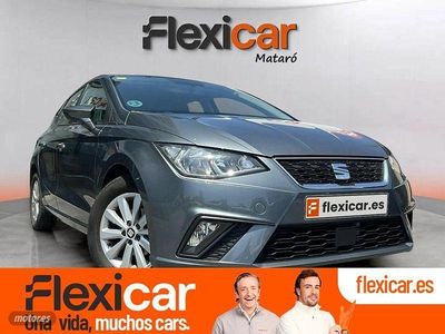 Usado Seat Ibiza Reference 95 CV (69 kW) 2018 Gris Berlina
