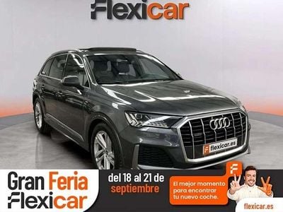 Usado Audi Q7 S-Line 231 CV (169 kW) 2021 Gris SUV
