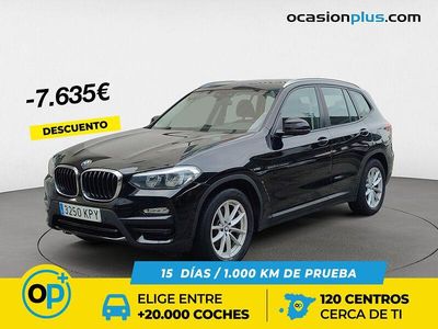 Usado BMW X3 150 CV (110 kW) 2018 Negro SUV
