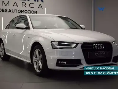 Usado Audi A4 S-Line 150 CV (110 kW) 2014 Blanco Berlina