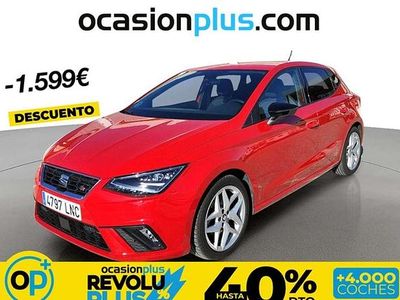 Usado Seat Ibiza FR 110 CV (80 kW) 2021 Rojo Utilitario