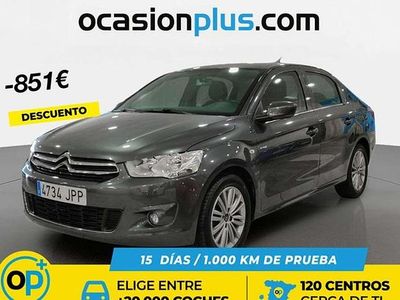Usado Citroën C-Elysee I Exclusive 99 CV (72 kW) 2016 Gris Berlina