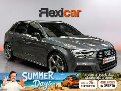 Usado Audi A3 S-Line 150 CV (110 kW) 2019 Gris Berlina